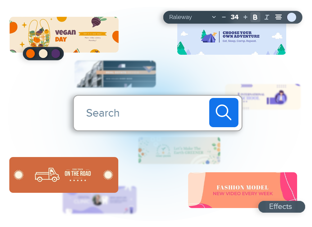 Free YouTube Banner Maker Create Banners for YouTube Online Wepik