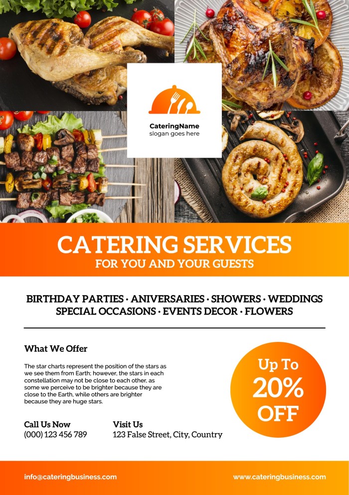 Catering Service Flyer Catering Service Flyer
