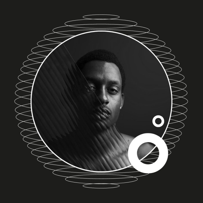 Modern Linear Black & White TikTok Profile Picture template