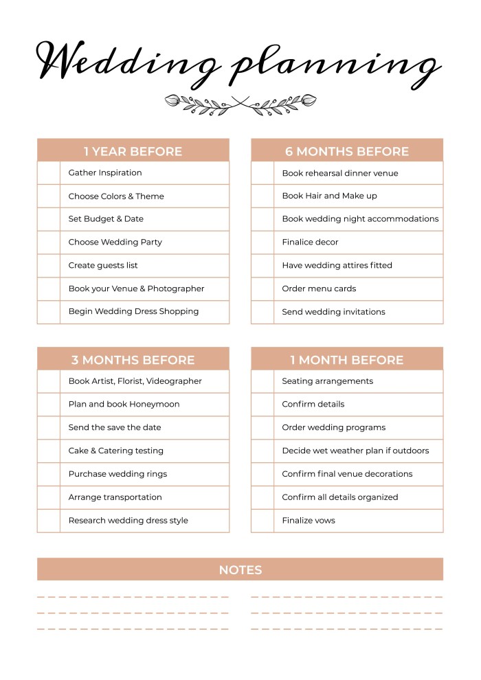 Personalize For Free This Minimalist Linda Hawkins Wedding Planner 