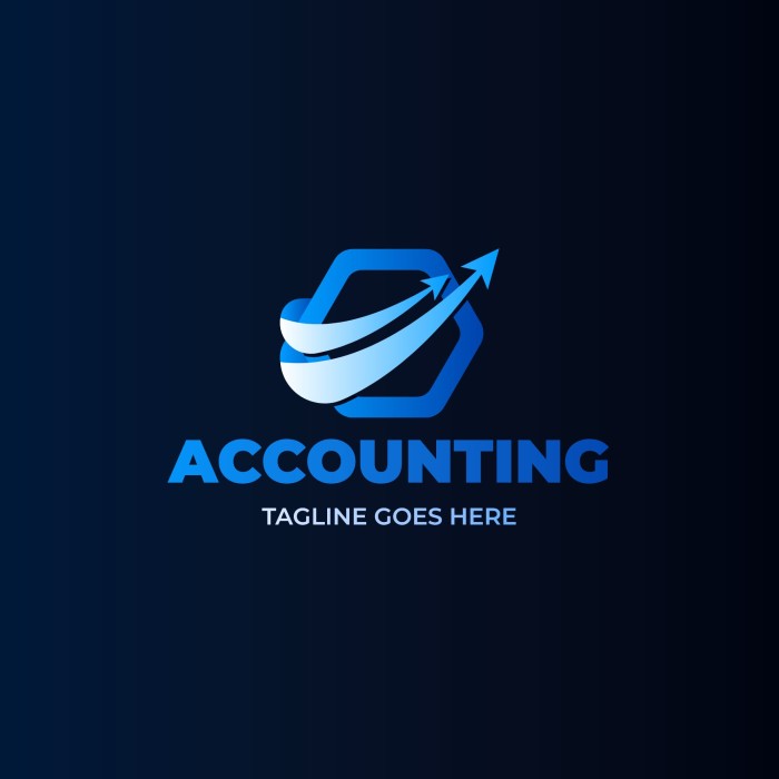 Free Modern Accounting Services Company Logo template