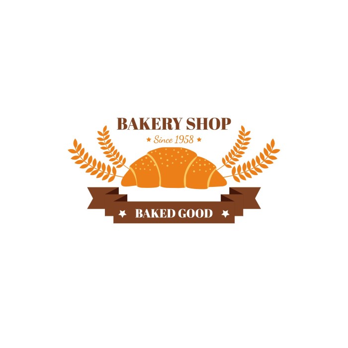 Hand-drawn Bakery Daily Fresh Logo template