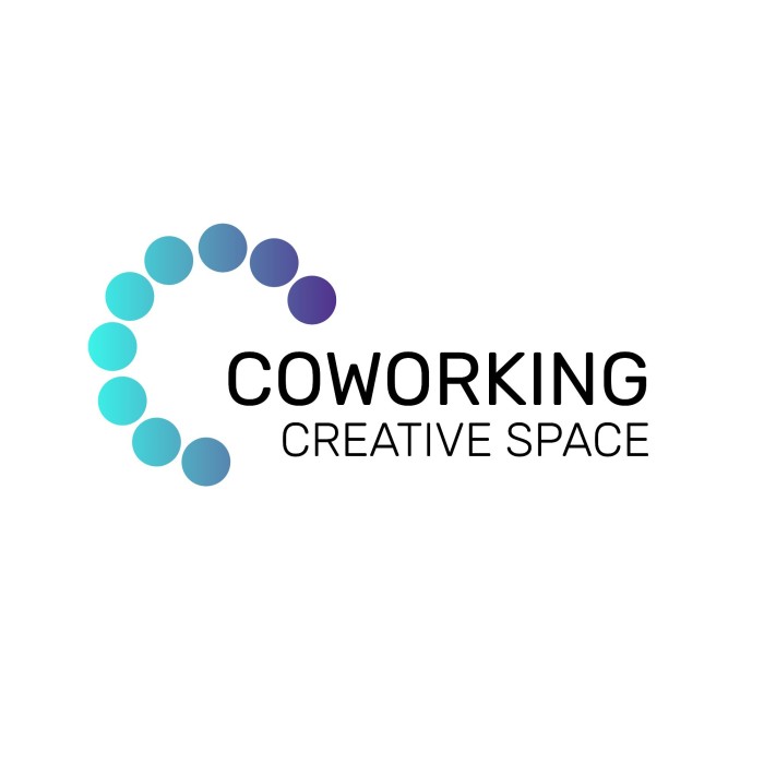 Logo para espacio de coworking profesional Codesk template