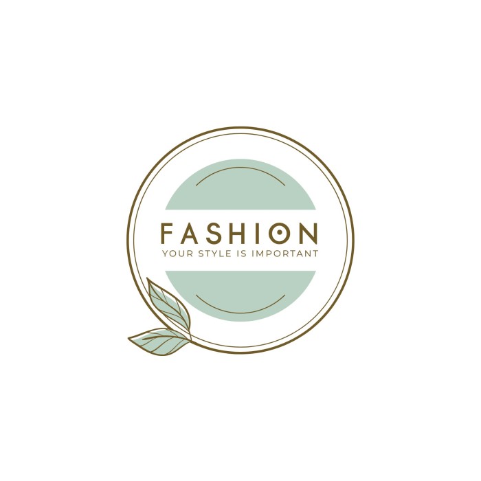 Fashion Brand Logo template