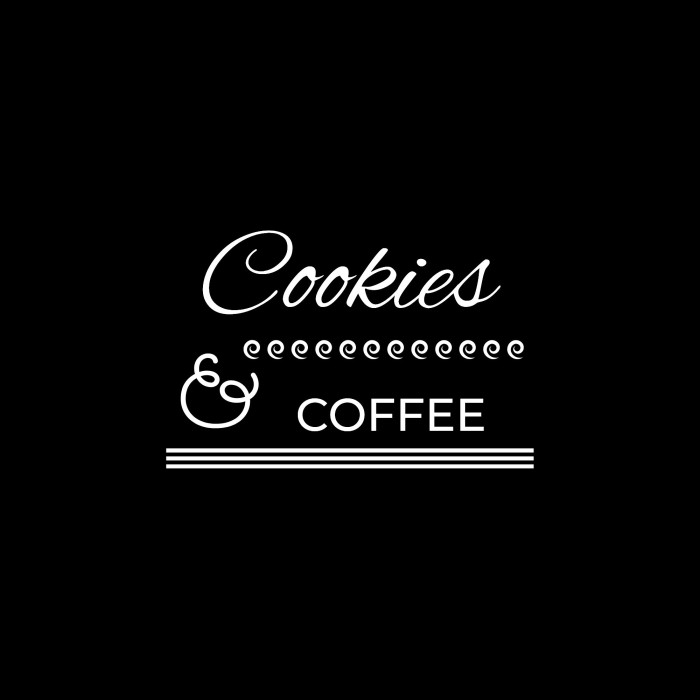 Ornamental Cupcakes & Coffee Logo template