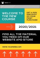 Modern Grid Back To School Flyer Template