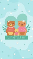 Cute Pastel Family Instagram Stories Template