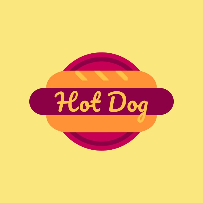 Hot Dog Logo Design