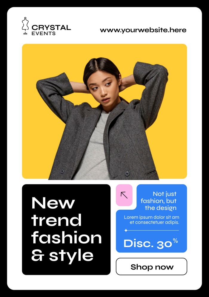 Edit this Grid Flyer A5 4049718 template in minutes