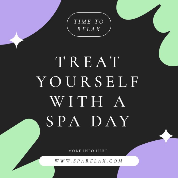 Modern Spa Instagram Post template